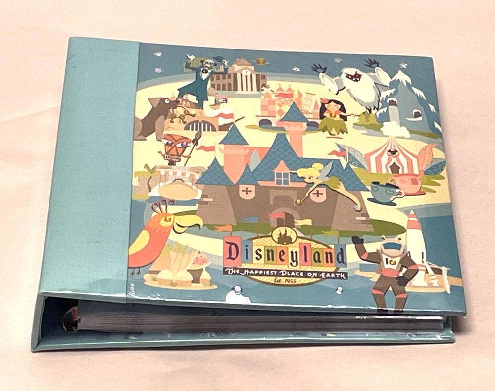 Disneyland 50th Anniversary 2005 Photo Album Shag Art The Happiest Place 9"